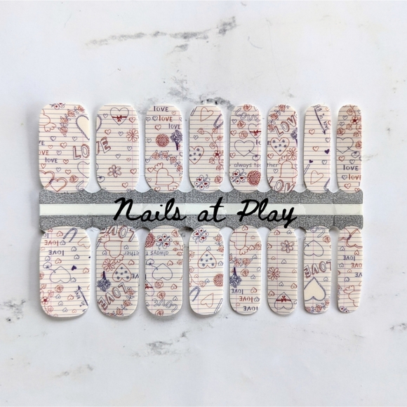 5 for $15 Nail Wraps- The Notebook - Picture 2 of 6